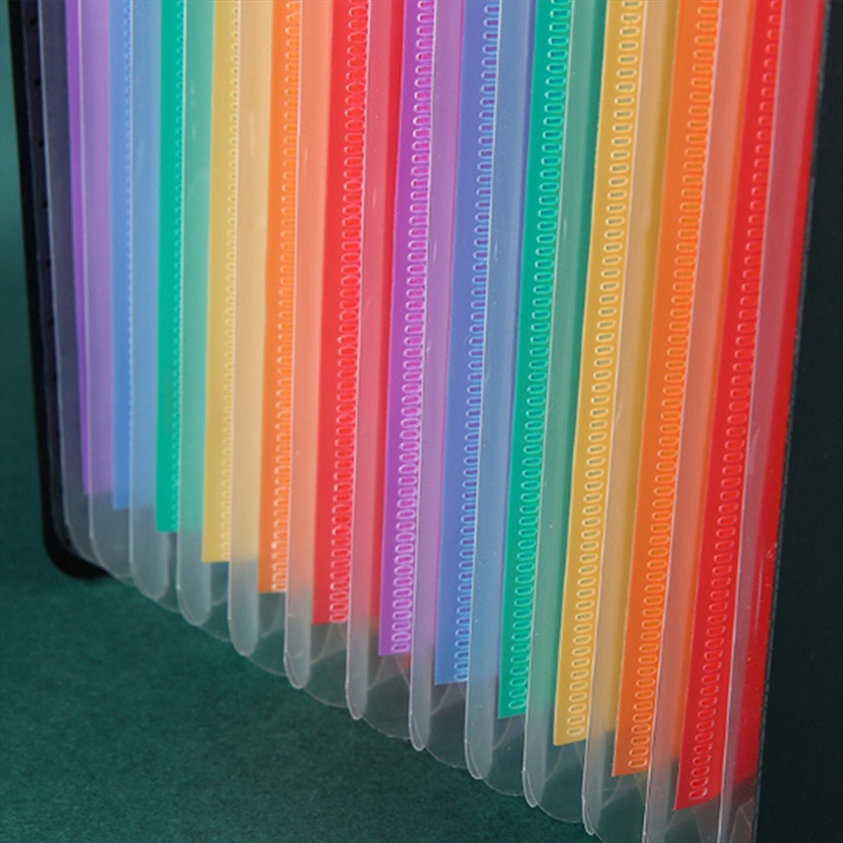 Expandable Accordion File Folder 13 Pockets - AT16 13-Fächer-Aktenordner A4, erweiterbarer Aktenordner, stehender