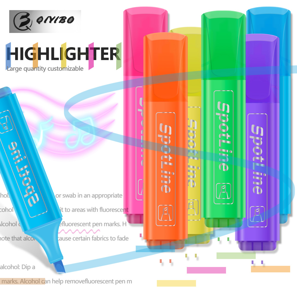 Pastel Highlighter Set Double Ended - 4/6 Teile/satz Pastell Flache Einzigen Kopf