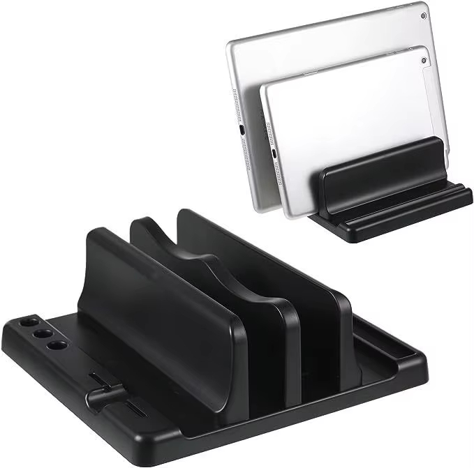 Desk Accessories - Büro-Laptopständer aus ABS-Kunststoff, vertikal, spart Platz