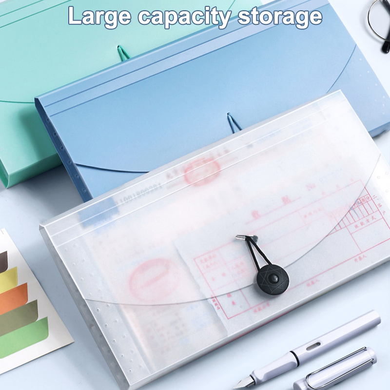 Expandable Accordion File Folder 13 Pockets - ✰ ✪ 13-Fach Erweiterbare Aktenmappe Akkordeon-Dokumentenorganizer