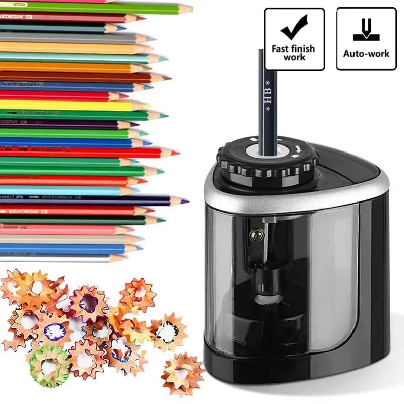 Electric Pencil Sharpener Usb - Tragbarer elektrischer Anspitzer, automatischer Bleistiftspitzer 6-8mm