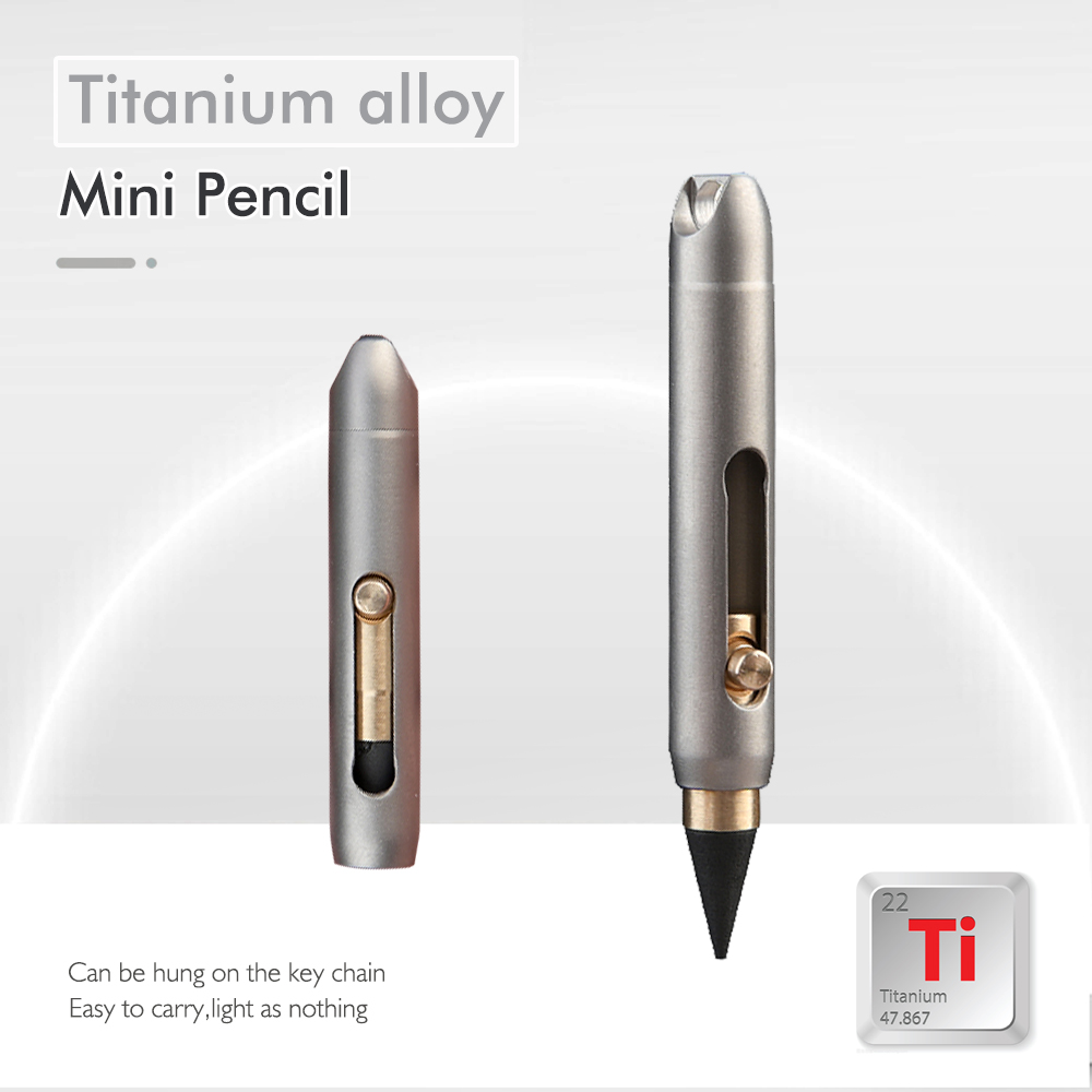 Writing Tools - Neuer ewiger Bleistift aus Titanlegierung, kein