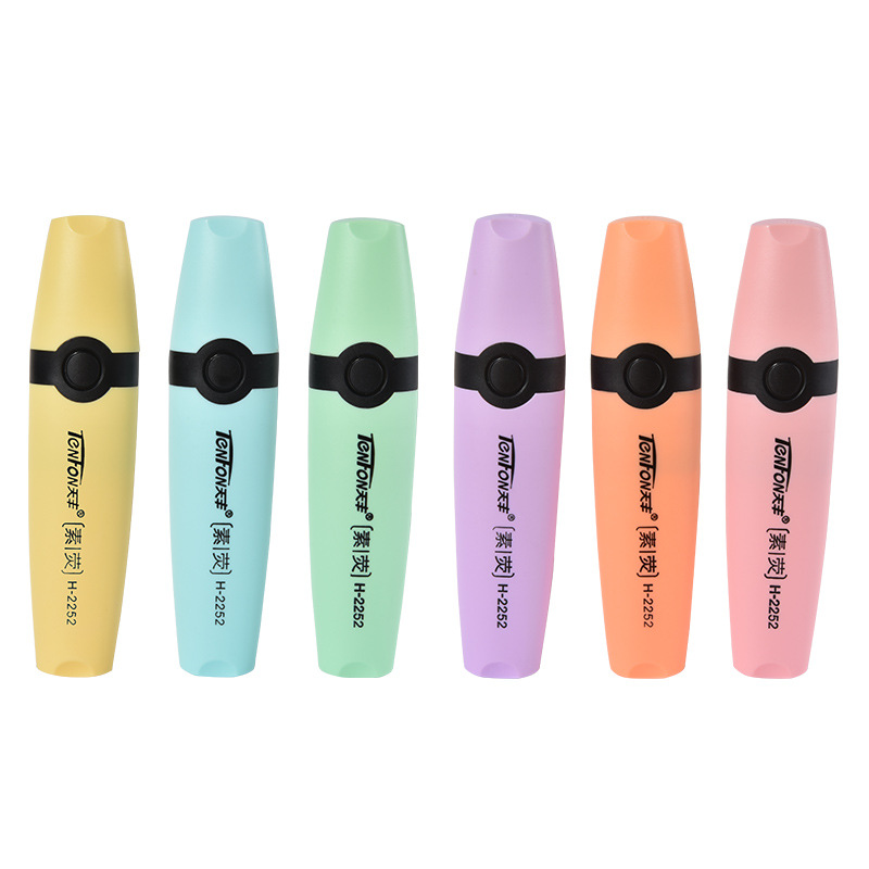 6 Teile/satz Pastell Flache Ei – Pastel Highlighter Set Double Ended Bewertung und Preis