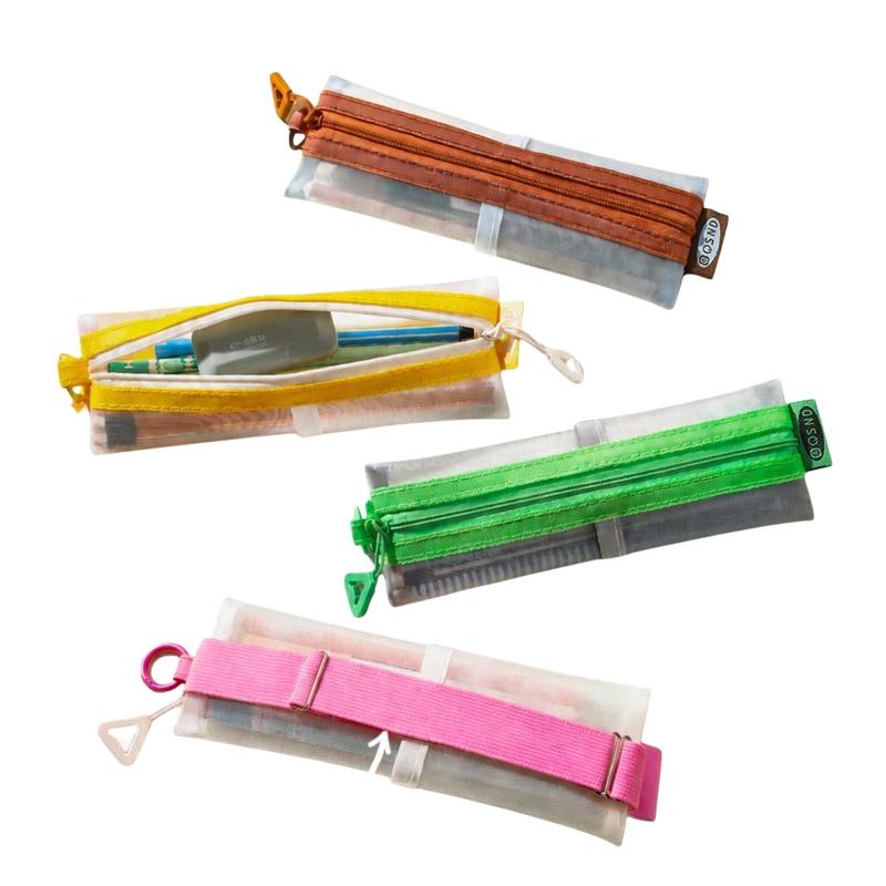 Transparente Netz-Federtasche  – Clear Mesh Pencil Pouch For Exam Bewertung und Preis