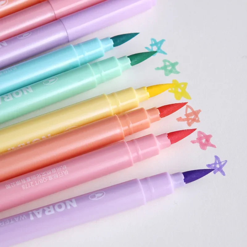 6 Teile/satz Pinsel Highlighte – Pastel Highlighter Set Double Ended Bewertung und Preis