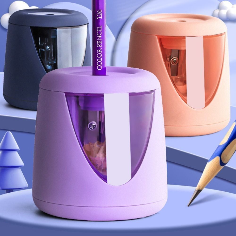 mit dekorativem Aufkleber, Bat – Electric Pencil Sharpener Usb Bewertung und Preis
