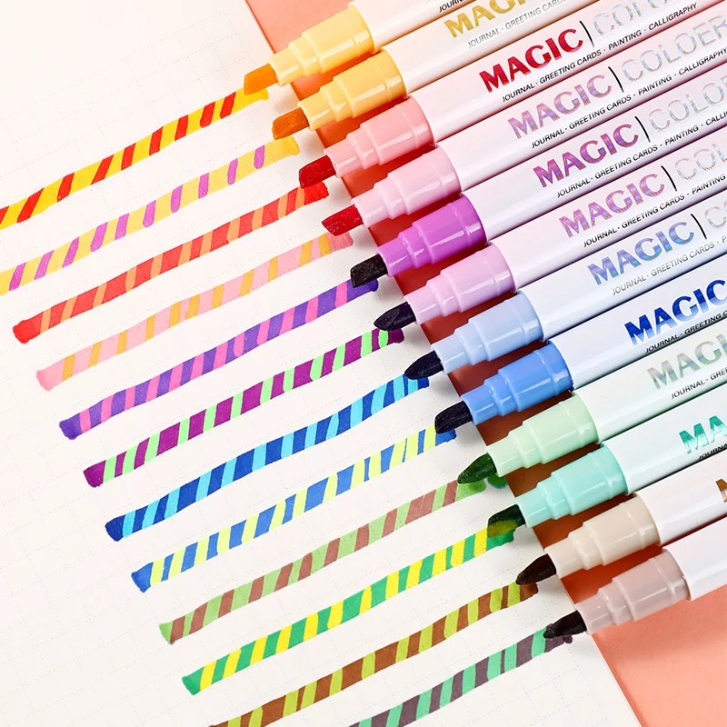 12-teiliges doppelseitiges mag – Pastel Highlighter Set Double Ended Bewertung und Preis