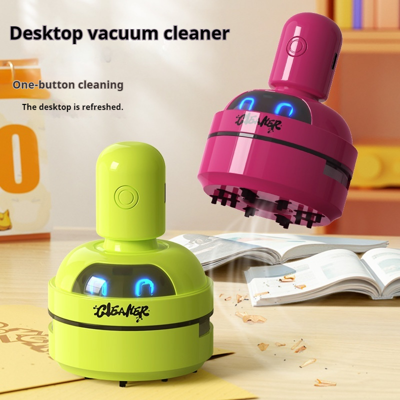 Neue Version Cartoon Mini Trag – Mini Desktop Vacuum Cleaner For Eraser Dust Bewertung und Preis