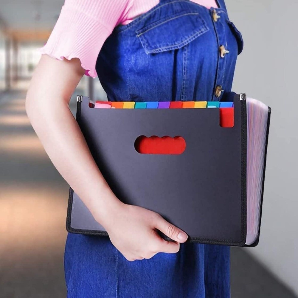 Vielseitige 13/25-Fächer-Akten – Expandable Accordion File Folder 13 Pockets Bewertung und Preis