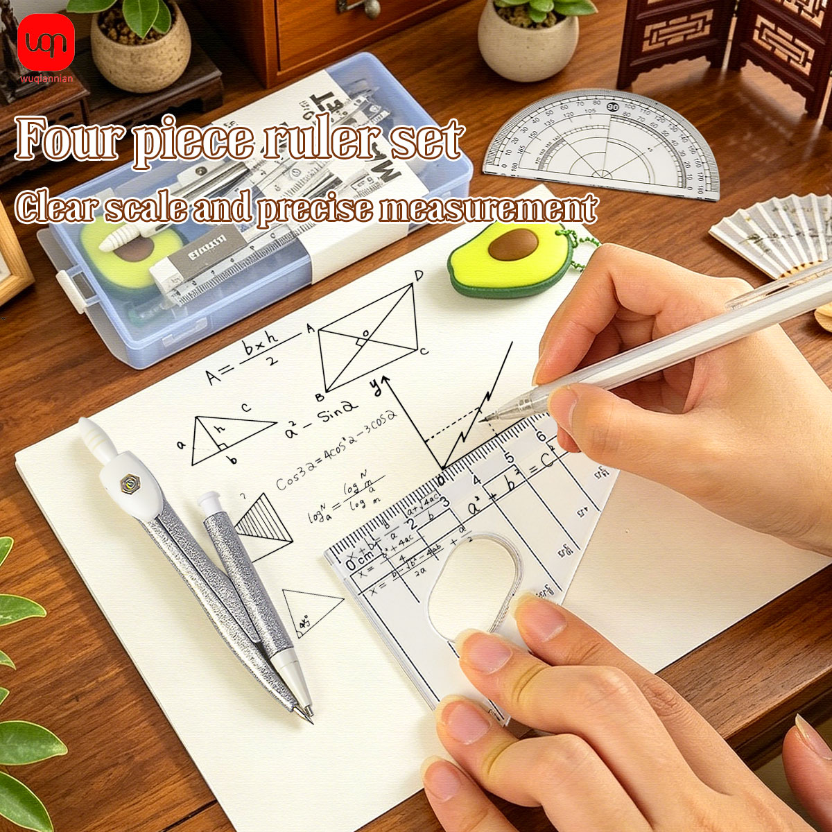 9-in-1 Schüler-Mathematik-Geom – Math Geometry Set With Compass Bewertung und Preis