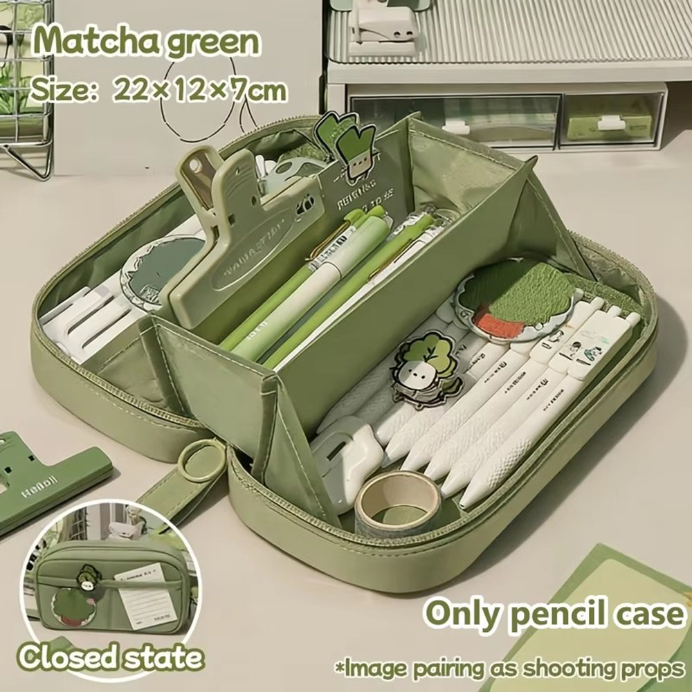 Ins Großes Vulkankugel-Federmä – Aesthetic Large Pencil Case Pouch Bewertung und Preis