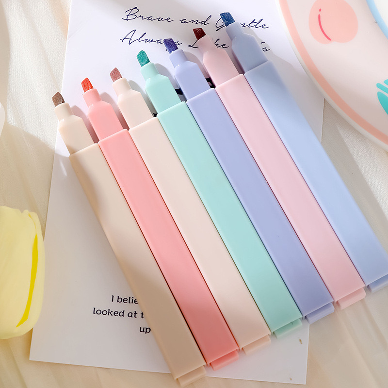 6 Teile/satz Textmarker Set Ne – Pastel Highlighter Set Double Ended Bewertung und Preis