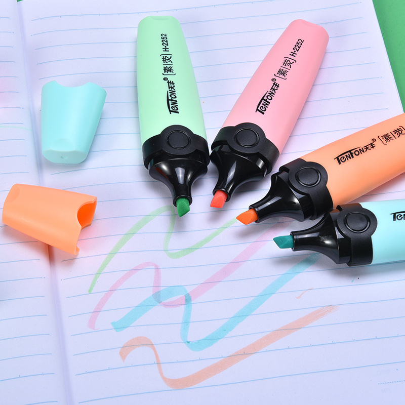 6 Teile/satz Highlighter Paste – Pastel Highlighter Set Double Ended Bewertung und Preis