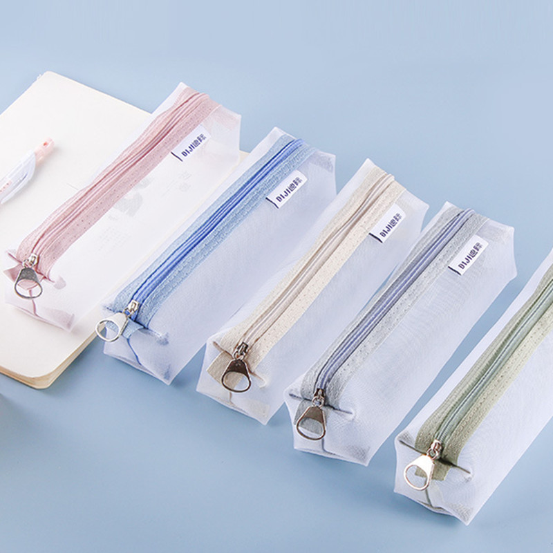 Klare, transparente Stifttasch – Clear Mesh Pencil Pouch For Exam Bewertung und Preis