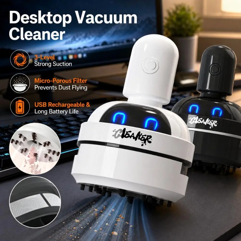 Desktop-Staubsauger Cartoon Mi – Mini Desktop Vacuum Cleaner For Eraser Dust Bewertung und Preis