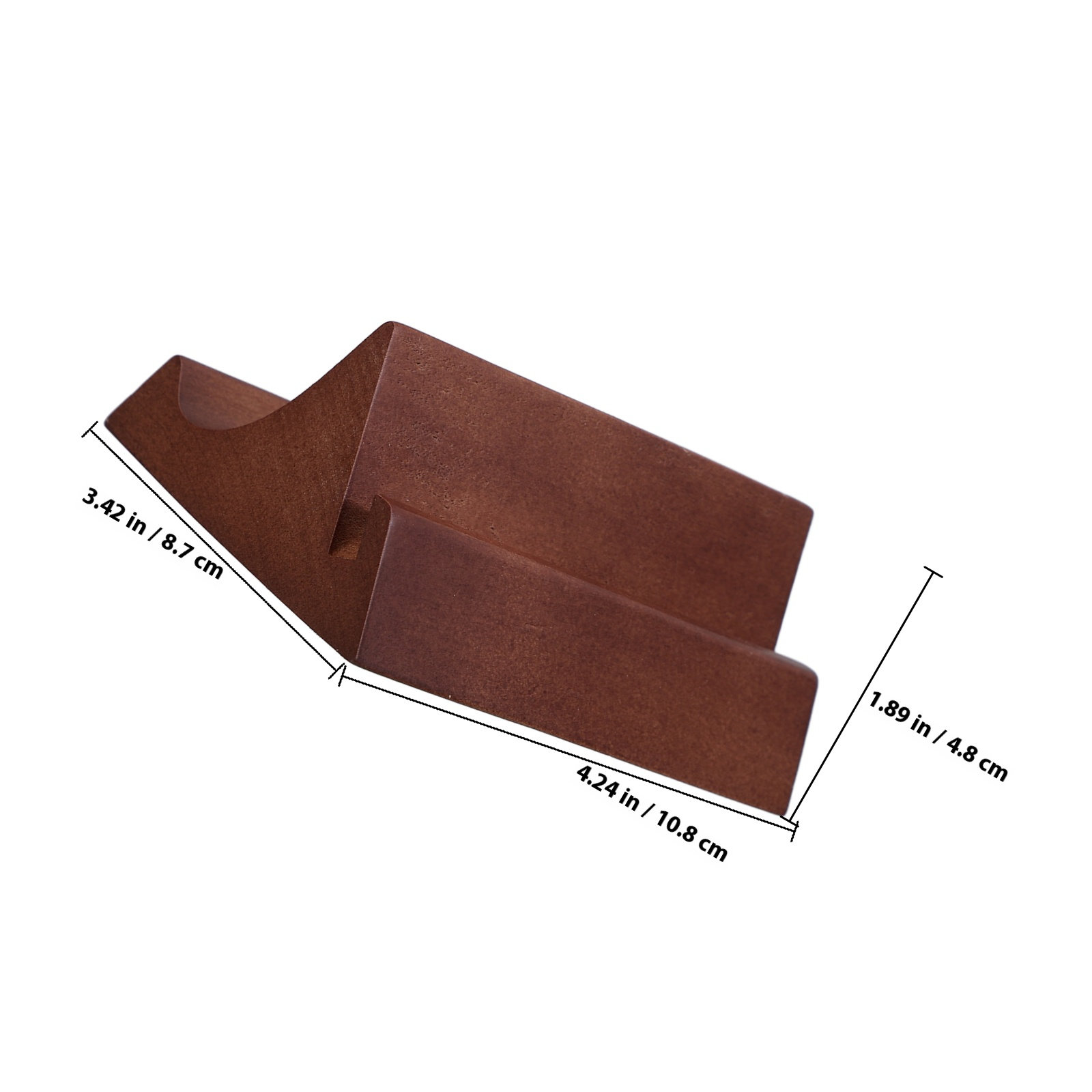 Hölzerner Doppelschlitz-Telefo – Desk Accessories Bewertung und Preis