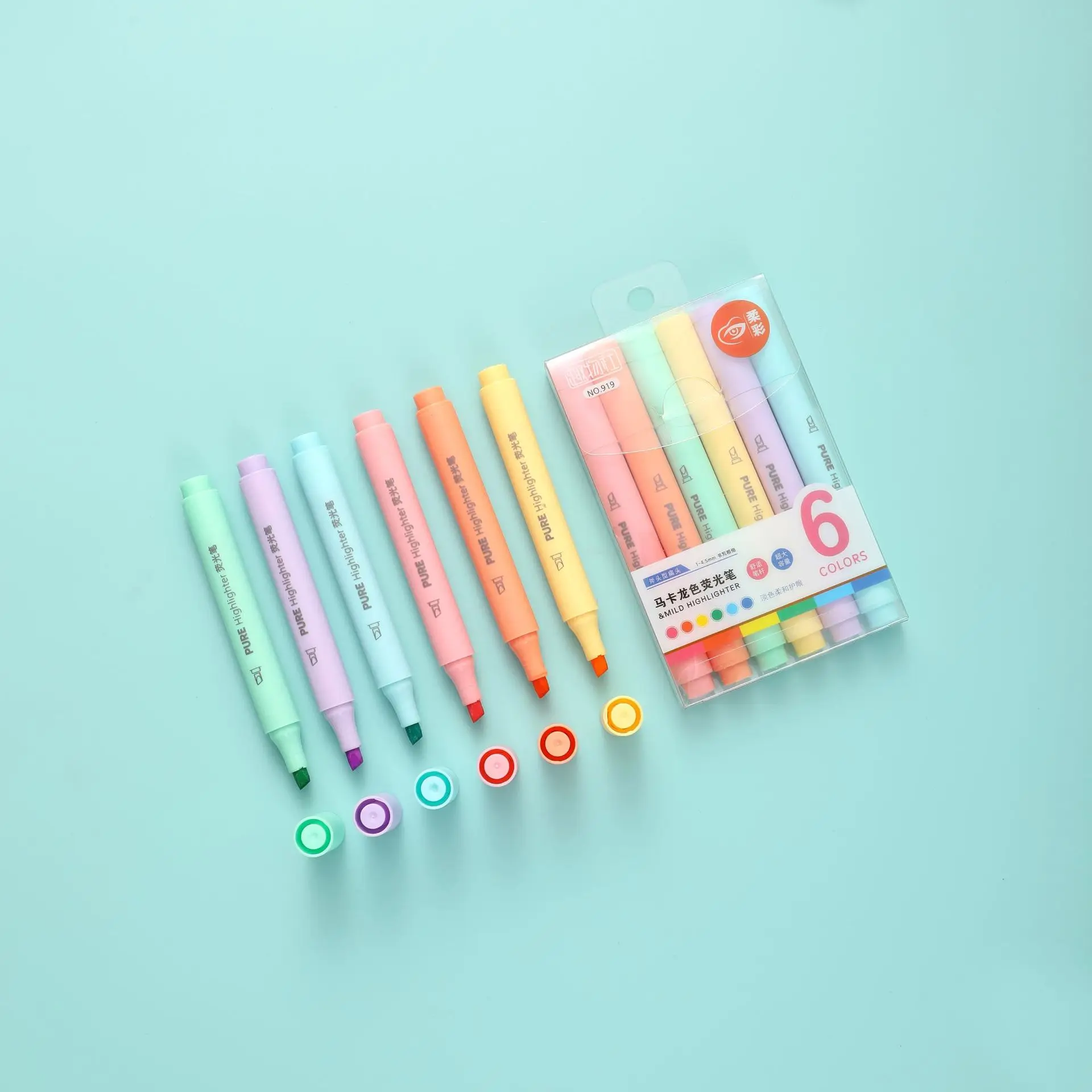6 Stück/Set Pastellfarbene Mac – Pastel Highlighter Set Double Ended Bewertung und Preis