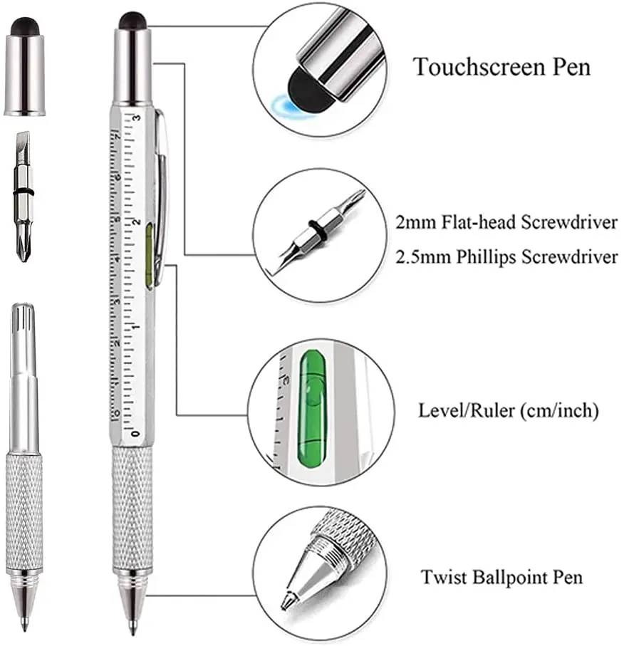 7-in-1 Multifunktionsstift Tou – Writing Tools Bewertung und Preis