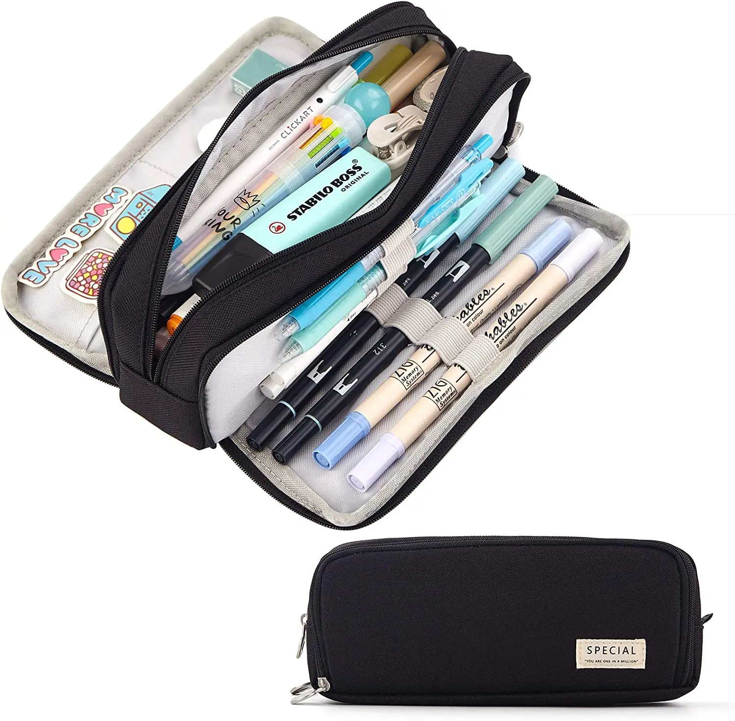 Federmäppchen, großes Fassungs – Aesthetic Large Pencil Case Pouch Bewertung und Preis